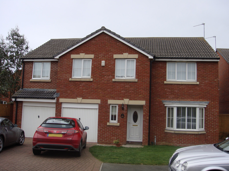 Two storey side extension